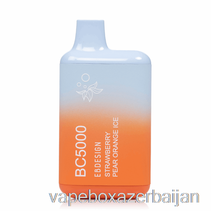 Vape Smoke BC5000 Disposable Strawberry Pear Orange Ice